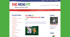 Desktop Screenshot of ene-mene-fit.de